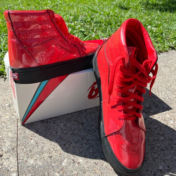 Vans x David Bowie Ziggy Stardust Sk8-Hi Platform 2s - Picture 6 of 6